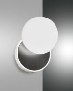 Φωτιστικό Τοίχου  Fabas Luce Ara LED 8W + 4W  Λευκό Με Dimmer  720lm + 360lm Θερμό 3000K – 3452-21-102
