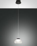 Κρεμαστό Φωτιστικό   Fabas Luce Arabella LED 8W  Λευκό Dimmable  750lm Θερμό 3000K – 3547-40-102