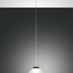 Κρεμαστό Φωτιστικό   Fabas Luce Arabella LED 8W  Λευκό Dimmable  750lm Θερμό 3000K – 3547-40-102