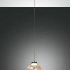 Κρεμαστό Φωτιστικό   Fabas Luce Arabella LED 8W  Μελί Dimmable  750lm Θερμό 3000K – 3547-40-125