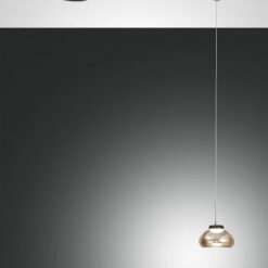 Κρεμαστό Φωτιστικό   Fabas Luce Arabella LED 8W  Μελί Dimmable  750lm Θερμό 3000K – 3547-41-125