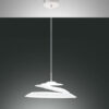 Κρεμαστό Φωτιστικό   Fabas Luce Aragon LED 18W  Λευκό Dimmable  1760lm Θερμό 3000K – 3357-42-102