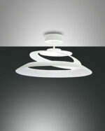 Φωτιστικό Οροφής  Fabas Luce Aragon LED 18W  Λευκό Dimmable  1760lm Θερμό 3000K – 3357-65-102