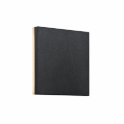 Nordlux Artego Square Φωτιστικό Τοίχου Μαύρο IP44 LED 7.2W 3000K –  46951003