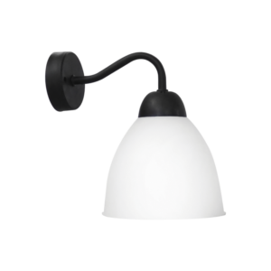 Φωτιστικό τοίχου / απλίκα AS-25AP OVO  Μαύρο -Λευκό Heronia – 31-1192