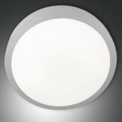 Φωτιστικό Οροφής  Fabas Luce Axel LED 18W  Γκρι  IP65 1300lm Θερμό 3000K – 3524-65-131