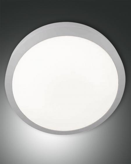 Φωτιστικό Οροφής  Fabas Luce Axel LED 18W  Γκρι  IP65 1300lm Θερμό 3000K – 3524-65-131