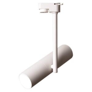 ΣΠΟΤ ΡΑΓΑΣ 2 ΓΡΑΜΜΩΝ GU10 Φ53x200mm ΛΕΥΚΟ EUROLAMP – 145-59075