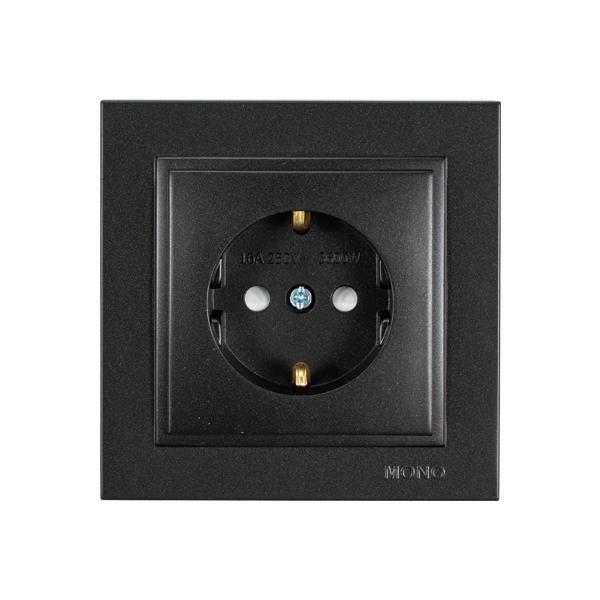 ΠΡΙΖΑ ΣΟΥΚΟ 16A ΜΑΥΡΟ ΜΕ ΠΑΙΔΙΚΗ ΠΡΟΣΤΑΣΙΑ ΜΑΥΡΟ EUROLAMP – 152-10331