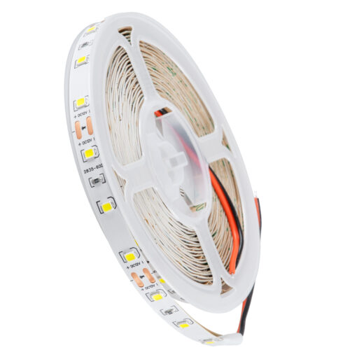 GloboStar® LILAC 70140 Ταινία LED 6W/m 720lm/m 120° DC 12V IP20 – 60 x SMD 2835 LED Chip/Μέτρο – Μ5000 x Π8 x Υ1mm – Ρολό 5 Μέτρων – Ψυχρό Λευκό 6000K – 5 Χρόνια Εγγύηση