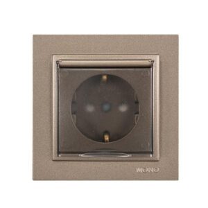 ΠΡΙΖΑ ΣΟΥΚΟ ΚΑΠΑΚΙ 16A ΜΕ ΚΑΠΑΚΙ LIGHT FUME EUROLAMP – 152-10535