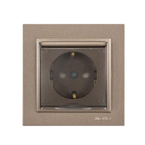 ΠΡΙΖΑ ΣΟΥΚΟ ΚΑΠΑΚΙ 16A ΜΕ ΚΑΠΑΚΙ LIGHT FUME EUROLAMP – 152-10535