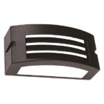 ΑΠΛΙΚΑ ΤΟΙΧΟΥ LM04 ΟΒΑΛ E27 MAX 10W LED 220x99x100 IP54 ΜΑΥΡΗ PRO EUROLAMP – 145-20234