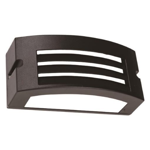 ΑΠΛΙΚΑ ΤΟΙΧΟΥ LM04 ΟΒΑΛ E27 MAX 10W LED 220x99x100 IP54 ΜΑΥΡΗ PRO EUROLAMP – 145-20234