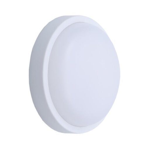 ΦΩΤΙΣΤΙΚΟ ΤΟΙΧΟΥ ΣΤΡΟΓΓΥΛΟ LED 18W Φ200×55 12/24V AC/DC 6500K IP54 ΛΕΥΚΟ PLUS EUROLAMP – 145-20041