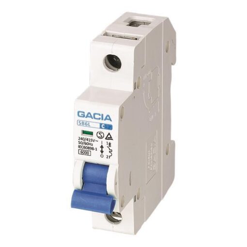 ΑΥΤΟΜΑΤΑΚΙ ΜΟΝΟΠΟΛΙΚΟ 10A 6KA GACIA EUROLAMP – 500-43001