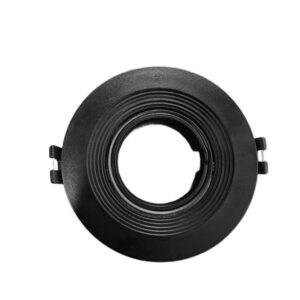 ΣΠΟΤ ΧΩΝΕΥΤΟ KINHTO ΠΛΑΣΤΙΚΟ Φ100 GU10 ΜΑΥΡΟ EUROLAMP – 147-52705