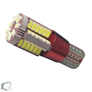 Λαμπτήρας LED T10 57 SMD 3014 Can Bus 12 Volt Ψυχρό Λευκό GloboStar 21219