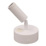 ΣΠΟΤ ΕΞΩΤΕΡΙΚΟ ΚΙΝΗΤΟ “ARISTON 1” 3W LED 3000K ΛΕΥΚΟ PLUS EUROLAMP 145-25210