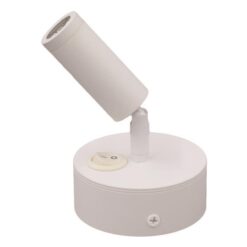 ΣΠΟΤ ΕΞΩΤΕΡΙΚΟ ΚΙΝΗΤΟ “ARISTON 1” 3W LED 3000K ΛΕΥΚΟ PLUS EUROLAMP 145-25210