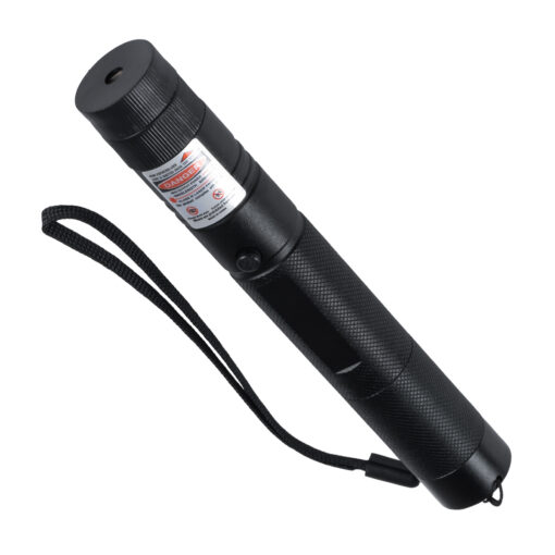 GloboStar® 78996 Φορητό Επαναφορτιζόμενο Laser Pointer 5Mw Class 3 DOT Zoom με Extra Κεφαλή για Dot Effects με Μπαταρία 18650 Li-ion 4800mAh & Φορτιστή – Κόκκινο 650nm Φ2.2 x Υ15cm