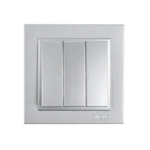 ΔΙΑΚΟΠΤΗΣ ΤΡΙΠΛΟΣ ΑΠΛΟΣ ΑΣΗΜΙ EUROLAMP – 152-10408