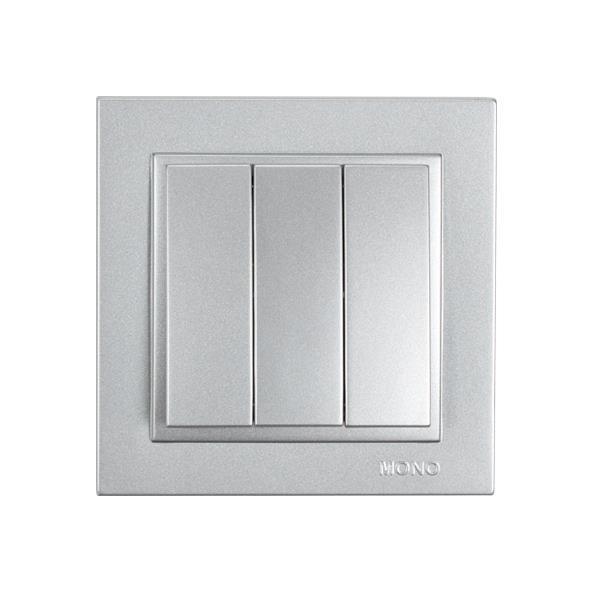 ΔΙΑΚΟΠΤΗΣ ΤΡΙΠΛΟΣ ΑΠΛΟΣ ΑΣΗΜΙ EUROLAMP – 152-10408