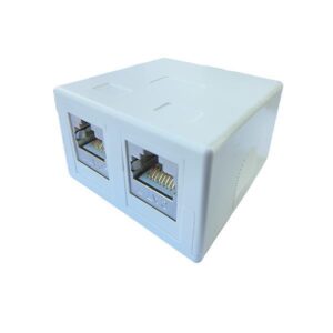 ΠΡΙΖΑ ΤΗΛΕΦΩΝΟΥ ΕΞΩΤΕΡΙΚΗ A.T. ΔΙΠΛΗ ΑΥΤΟΚΟΛΛΗΤΗ RG45 CAT-7e EUROLAMP – 147-16059