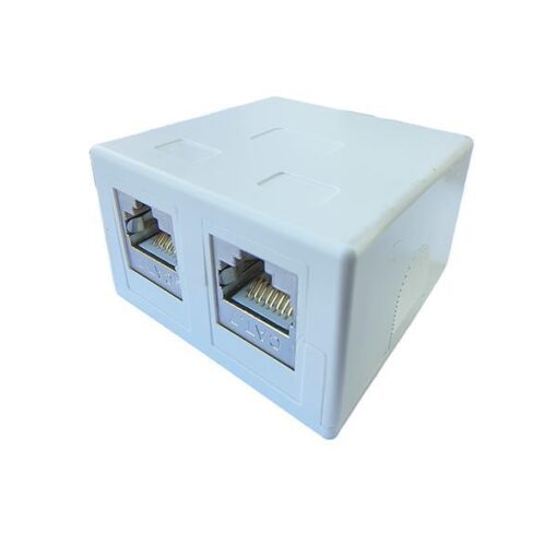 ΠΡΙΖΑ ΤΗΛΕΦΩΝΟΥ ΕΞΩΤΕΡΙΚΗ A.T. ΔΙΠΛΗ ΑΥΤΟΚΟΛΛΗΤΗ RG45 CAT-7e EUROLAMP – 147-16059