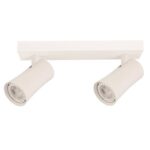 ΣΠΟΤ ΟΡΟΦΗΣ ΔΙΠΛΟ GU10 S1901 ΛΕΥΚΟ EUROLAMP 144-60007