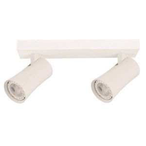 ΣΠΟΤ ΟΡΟΦΗΣ ΔΙΠΛΟ GU10 S1901 ΛΕΥΚΟ EUROLAMP 144-60007