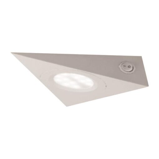 ΦΩΤΙΣΤΙΚΟ ΕΞΩΤΕΡΙΚΟ LED SLIM 124Χ40 2W 3000K ΛΕΥΚΟ PLUS EUROLAMP 145-68672