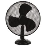 ΑΝΕΜΙΣΤΗΡΑΣ ΕΠΙΤΡΑΠΕΖΙΟΣ ΜΑΥΡΟΣ Φ40 55W EUROLAMP – 147-29054