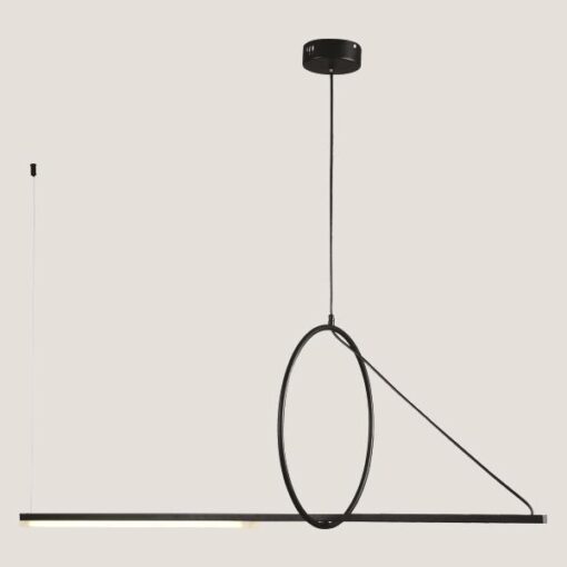 ΦΩΤΙΣΤΙΚΟ ΚΡΕΜΑΣΤΟ LED 15W  ΜΑΥΡΟ EUROLAMP 144-16019