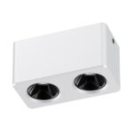 ΣΠΟΤ ΕΞΩΤΕΡΙΚΑ 2*7W ΑΛΟΥΜΙΝΙΟΥ ΛΕΥΚΟ 3CCT  75*150*79 EUROLAMP – 147-52659