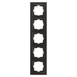ΠΛΑΙΣΙΟ 5 ΘΕΣΕΩΝ ΜΑΥΡΟ EUROLAMP – 152-10384