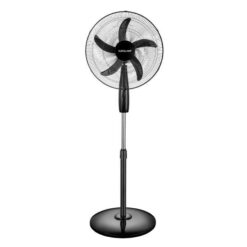 ΑΝΕΜΙΣΤΗΡΑΣ ΟΡΘΟΣΤΑΤΗΣ ΜΑΥΡΟΣ Φ50 60W EUROLAMP – 300-20014