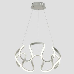 ΦΩΤΙΣΤΙΚΟ ΚΡΕΜΑΣΤΟ ΣΤΡΟΓΓΥΛΟ LED 60W Φ52×120 ΛΕΥΚΟ EUROLAMP 144-15008