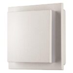 ΑΠΛΙΚΑ ΤΟΙΧΟΥ ΚΙΝΗΤΗ LED 6W 138x138x57 3000K IP54 ΛΕΥΚΗ PRO EUROLAMP – 145-20222