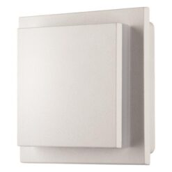 ΑΠΛΙΚΑ ΤΟΙΧΟΥ ΚΙΝΗΤΗ LED 6W 138x138x57 3000K IP54 ΛΕΥΚΗ PRO EUROLAMP – 145-20222
