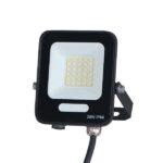 ΠΡΟΒΟΛΕΑΣ LED SMD 20W ΜΑΥΡΟΣ IP66 6500K PLUS EUROLAMP – 147-69003