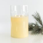 ΚΕΡΙ ΜΠΑΤΑΡΙΑΣ ΜΕ ΚΙΝΗΣΗ ΣΤΗ ΦΛΟΓΑ, ΜΕ 3 ΦΛΟΓΕΣ ΚΑΙ ΓΥΑΛΙ, ΜΕ ΧΡΟΝΟΔΙΑΚΟΠΤΗ, 15x25cm EUROLAMP – 147-15087