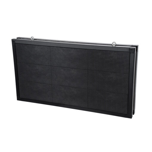 GloboStar® DISPLAY 90299 LED Scrolling Display 96x48cm – Κυλιόμενη Ψηφιακή Πινακίδα / Επιγραφή Διπλής Όψης P10 LED SMD AC 220-240V – Λειτουργία μέσω Wi-Fi με Εφαρμογή APP – Αισθήτηρας Θερμοκρασίας και Υγρασίας – Αδιάβροχο IP65 – Μ102 x Π11 x Υ54.5cm – RGB – 1 Χρόνο Εγγύηση