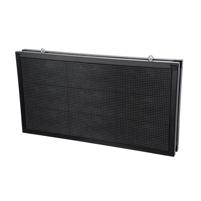 GloboStar® DISPLAY 90299 LED Scrolling Display 96x48cm – Κυλιόμενη Ψηφιακή Πινακίδα / Επιγραφή Διπλής Όψης P10 LED SMD AC 220-240V – Λειτουργία μέσω Wi-Fi με Εφαρμογή APP – Αισθήτηρας Θερμοκρασίας και Υγρασίας – Αδιάβροχο IP65 – Μ102 x Π11 x Υ54.5cm – RGB – 1 Χρόνο Εγγύηση