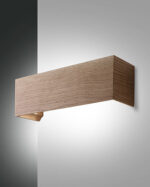 Φωτιστικό Τοίχου  Fabas Luce Badia LED 16W  Ξύλο   1940lm Θερμό 3000K – 3383-21-215