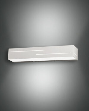 Φωτιστικό Τοίχου  Fabas Luce Banny LED 18W  Λευκό   1700lm Θερμό 3000K – 3618-21-102