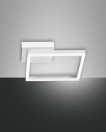 Φωτιστικό Οροφής  Fabas Luce Bard LED 22W  Λευκό Dimmable  2160lm Θερμό 3000K – 3394-21-102