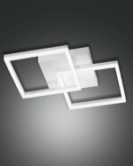 Φωτιστικό Οροφής  Fabas Luce Bard LED 39W  Λευκό Dimmable  3880lm Θερμό 3000K – 3394-22-102