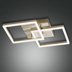 Φωτιστικό Οροφής  Fabas Luce Bard LED 39W  Χρυσό Ματ Dimmable  3880lm Θερμό 3000K – 3394-22-225