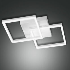 Φωτιστικό Οροφής  Fabas Luce Bard LED 39W  Λευκό Dimmable  4050lm Φυσικό – 3394-29-102